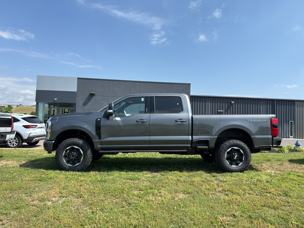 2026 Ford F-250 XLT in Carbonized Gray Metallic — front three-quarter view