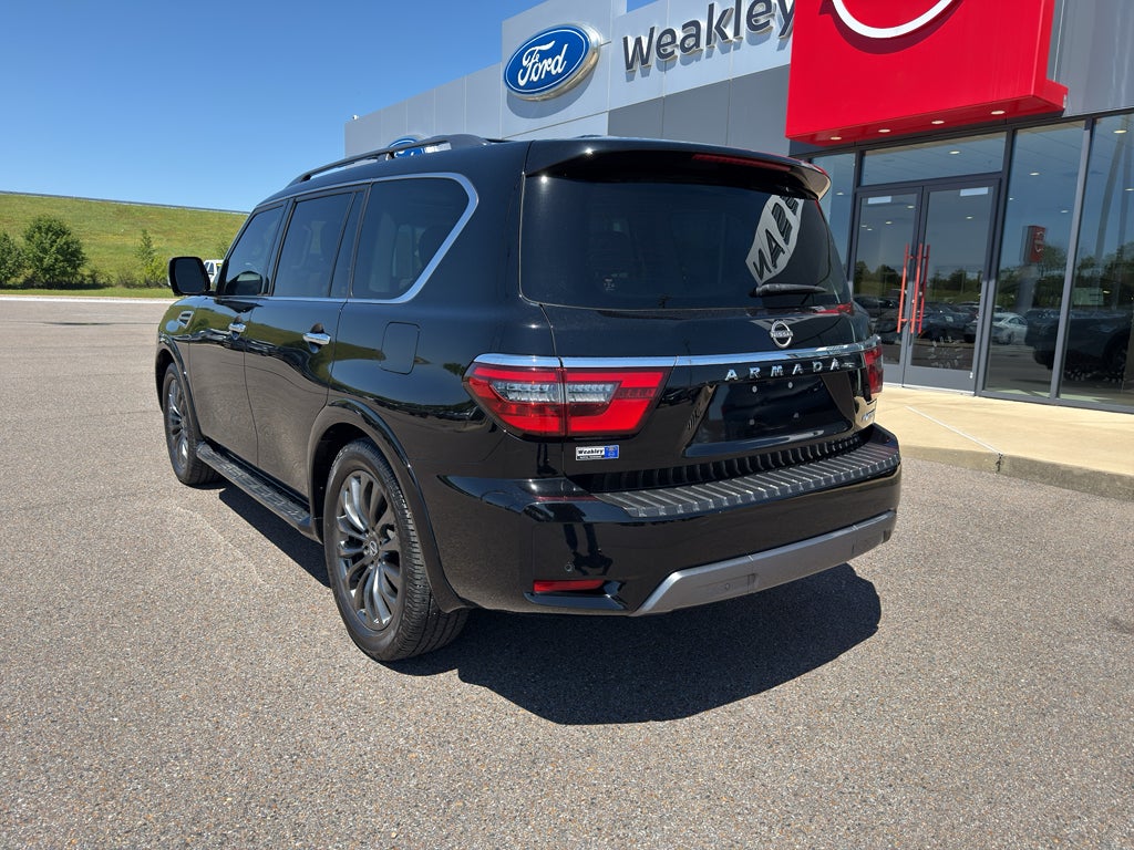 2023 Nissan Armada — interior view